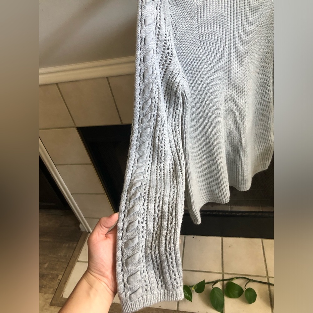 Grey Knit Sweater - Picture 2 of 4